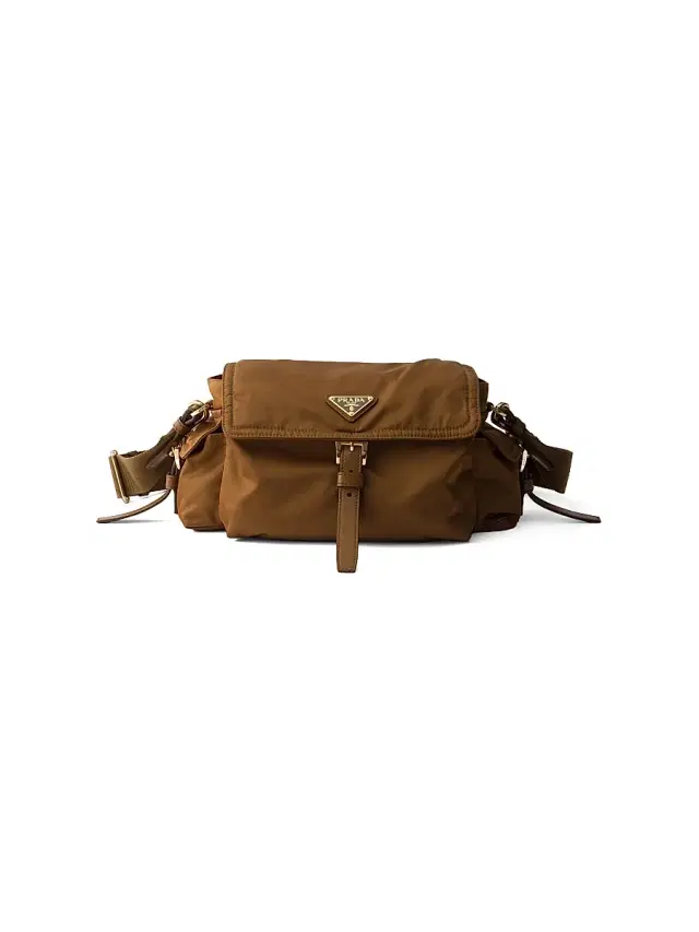 Women's  Explore Re-Nylon Shoulder Bag - Brown
