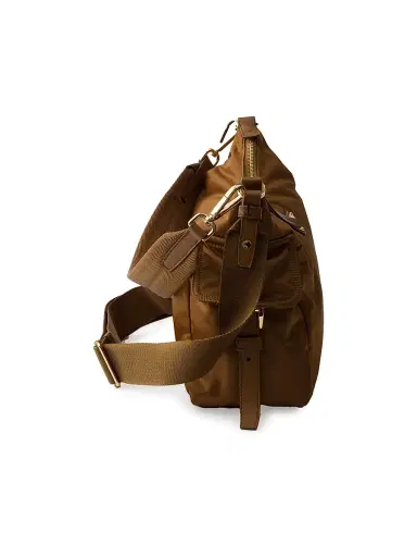 Prada Women's Explore Large Re-Nylon and Leather Shoulder Bag - Brown | Thumbnail 5 Prada Women's Explore Large Re-Nylon and Leather Shoulder Bag - Brown | Thumbnail 5