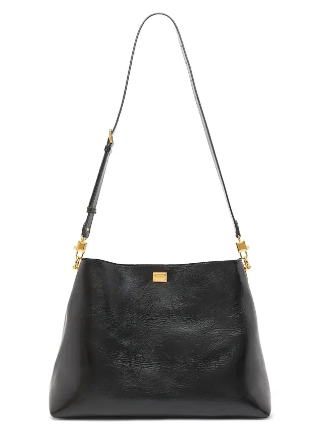 Dolce & Gabbana Women's Tumbled Leather Shoulder Bag - Nero