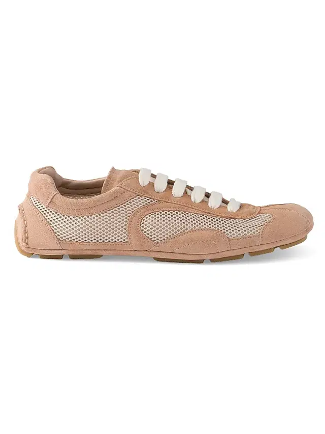 Women's Montecarlo Suede and Mesh Sneakers - Pink