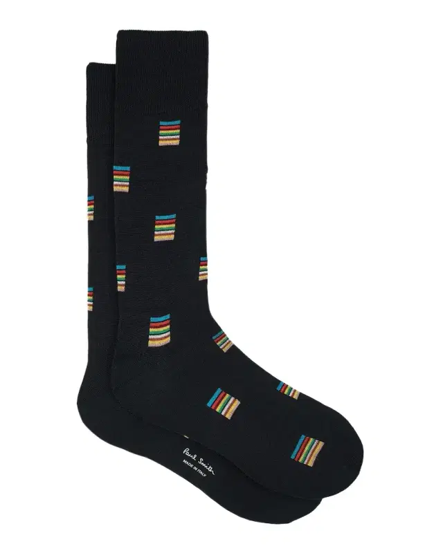 Men 's Jonas Signature Stripe Block Crew Socks