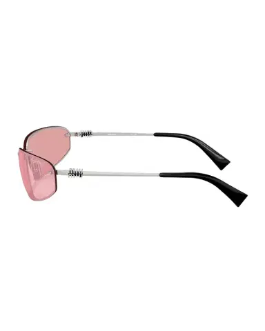 Miu Miu A50S Rimless Oval Metal Sunglasses | Thumbnail 1 Miu Miu A50S Rimless Oval Metal Sunglasses | Thumbnail 1