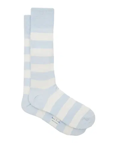 Paul Smith Men's Barry Thick Stripe Crew Socks | Thumbnail 1