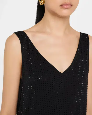 Ungaro Sleeveless Rhinestone Blouse | Thumbnail 5 Ungaro Sleeveless Rhinestone Blouse | Thumbnail 5