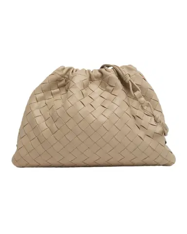 Bottega Veneta Medium Leather Pouch Bag | Thumbnail 1 Bottega Veneta Medium Leather Pouch Bag | Thumbnail 1