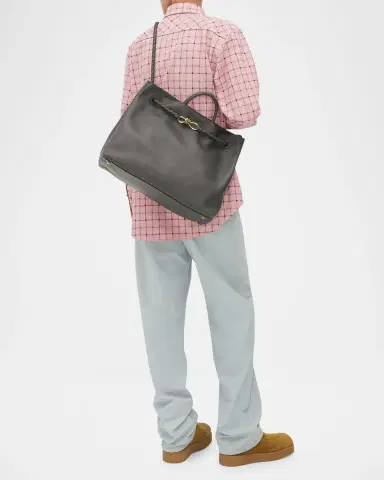 Bottega Veneta Large Andiamo Leather Top-Handle Bag | Thumbnail 2 Bottega Veneta Large Andiamo Leather Top-Handle Bag | Thumbnail 2