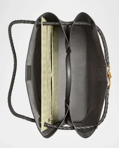 Bottega Veneta Large Andiamo Leather Top-Handle Bag | Thumbnail 4 Bottega Veneta Large Andiamo Leather Top-Handle Bag | Thumbnail 4