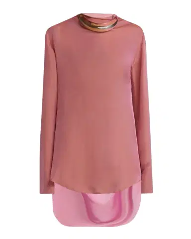 Giorgio Armani Iridescent Chiffon Cowl Backless Tunic | Thumbnail 1