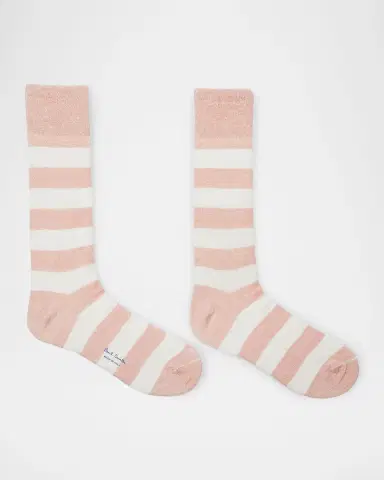 Paul Smith Men's Barry Thick Stripe Crew Socks | Thumbnail 2