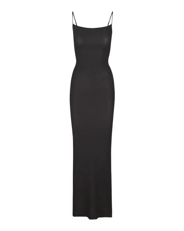 SKIMS Soft Lounge Ribbed Maxi Slip Dress