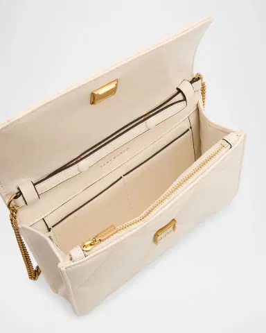 Tory Burch Kira Mini Quilted Leather Top-Handle Bag with Chain | Thumbnail 4 Tory Burch Kira Mini Quilted Leather Top-Handle Bag with Chain | Thumbnail 4