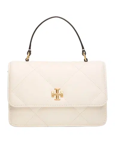 Tory Burch Kira Mini Quilted Leather Top-Handle Bag with Chain | Thumbnail 1 Tory Burch Kira Mini Quilted Leather Top-Handle Bag with Chain | Thumbnail 1