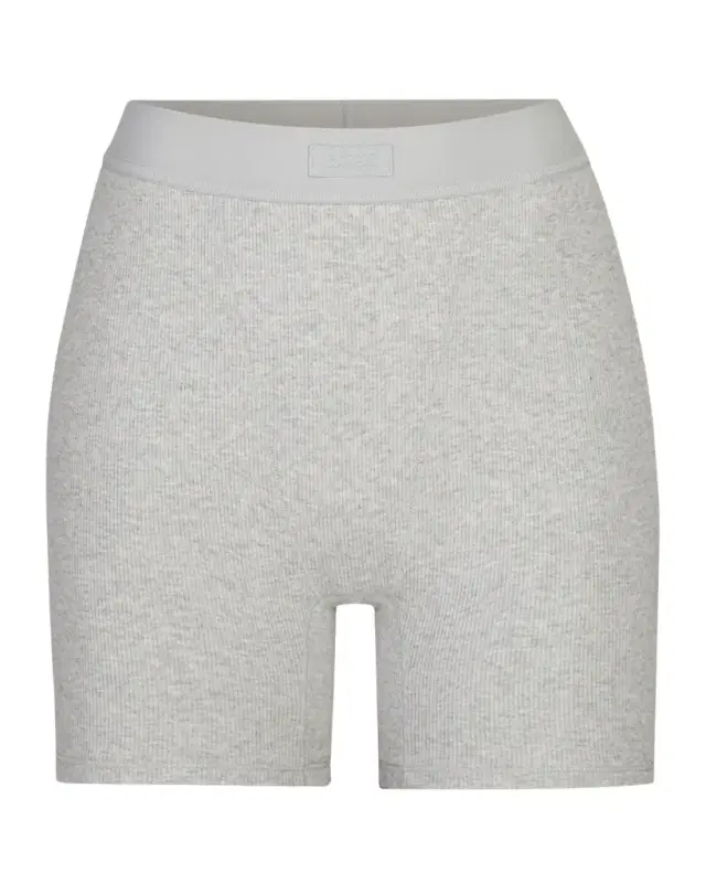 SKIMS Cotton Rib Logo Boxers