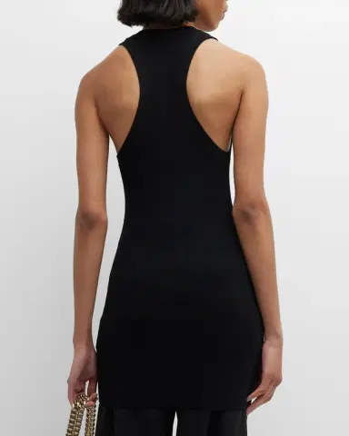 Proenza Schouler Matte Viscose Ribbed Knit Tank Top | Thumbnail 3 Proenza Schouler Matte Viscose Ribbed Knit Tank Top | Thumbnail 3