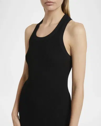 Proenza Schouler Matte Viscose Ribbed Knit Tank Top | Thumbnail 5 Proenza Schouler Matte Viscose Ribbed Knit Tank Top | Thumbnail 5