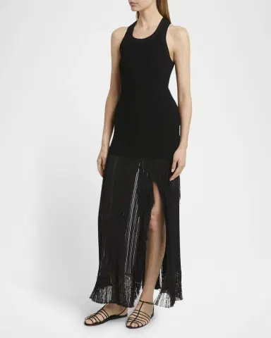Proenza Schouler Matte Viscose Ribbed Knit Tank Top | Thumbnail 6 Proenza Schouler Matte Viscose Ribbed Knit Tank Top | Thumbnail 6