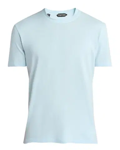 Tom Ford Men's Lyocell-Cotton Crewneck T-Shirt | Thumbnail 1 Tom Ford Men's Lyocell-Cotton Crewneck T-Shirt | Thumbnail 1