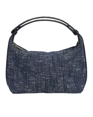 Bottega Veneta Mini Wallace Denim Boucle Shoulder Bag | Thumbnail 1