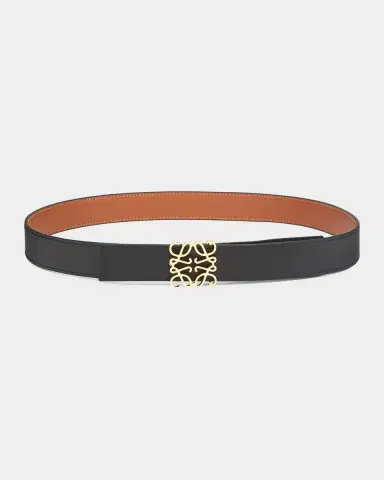 LOEWE Anagram Reversible Leather Belt | Thumbnail 2