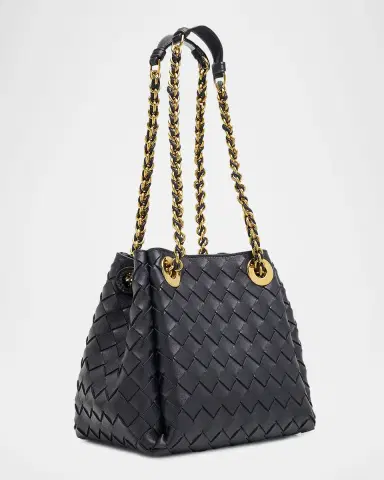 Bottega Veneta Small Parachute Leather Shoulder Bag | Thumbnail 2