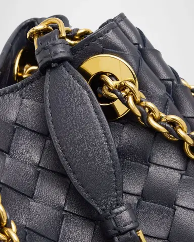 Bottega Veneta Small Parachute Leather Shoulder Bag | Thumbnail 5