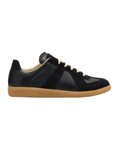 Maison Margiela Men 's Replica Leather Low-Top Sneakers | Thumbnail 1 Maison Margiela Men 's Replica Leather Low-Top Sneakers | Thumbnail 1
