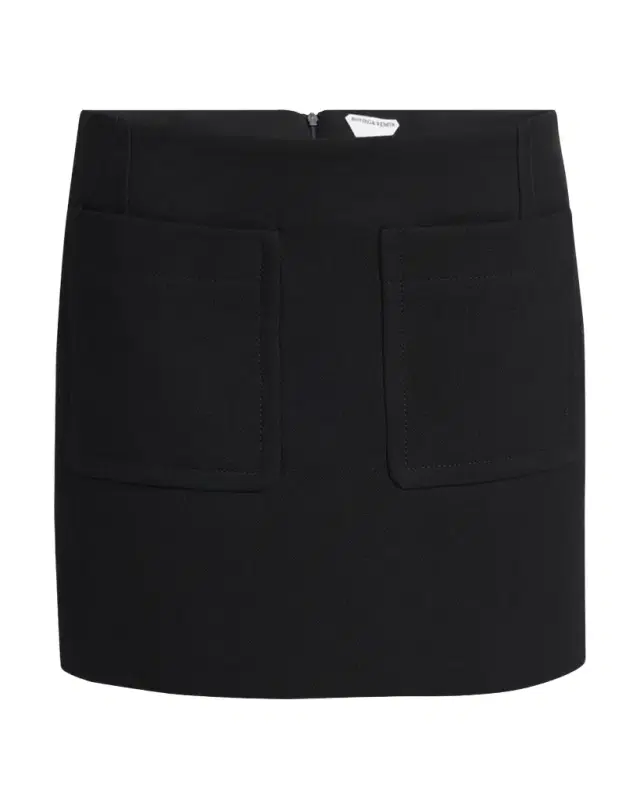 Bottega Veneta Front-Pockets Mini Pencil Skirt