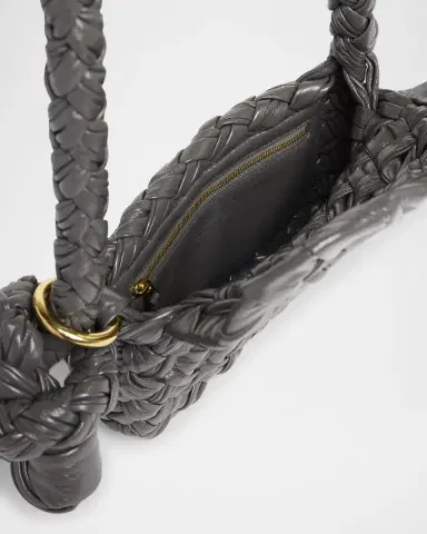 Bottega Veneta Small Kalimero Leather Shoulder Bag | Thumbnail 4