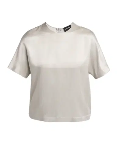 Giorgio Armani Cupro Short-Sleeve Blouse | Thumbnail 1 Giorgio Armani Cupro Short-Sleeve Blouse | Thumbnail 1