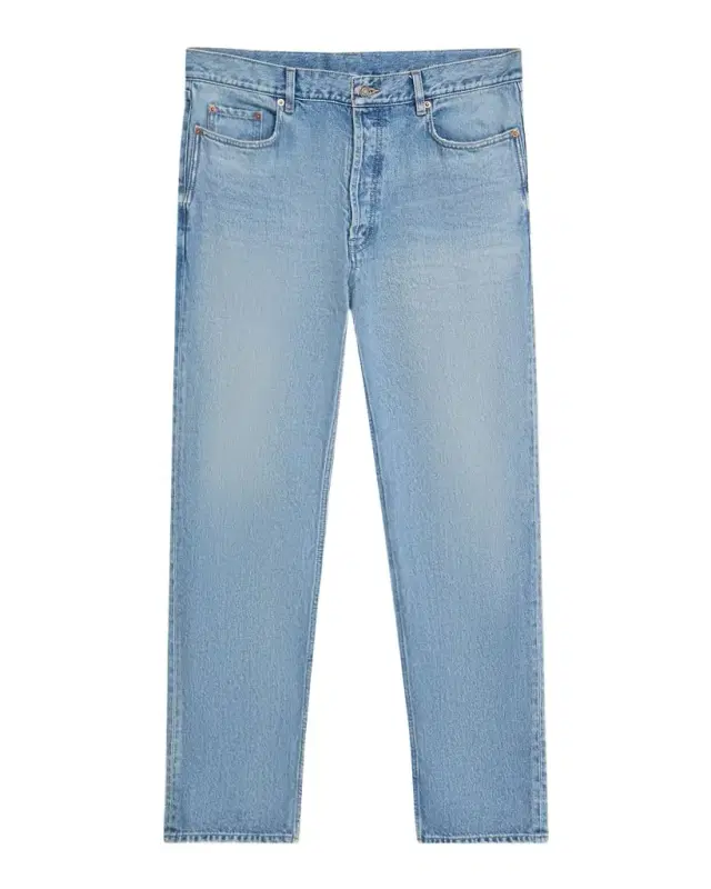 Saint Laurent Men 's Faded Jeans