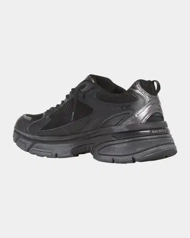 Golden Goose Men's Lightstar Mesh and Leather Sneakers | Thumbnail 4 Golden Goose Men's Lightstar Mesh and Leather Sneakers | Thumbnail 4