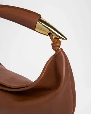 Bottega Veneta Small Sardine Leather Top-Handle Bag | Thumbnail 5