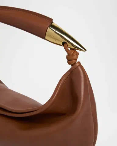 Bottega Veneta Small Sardine Leather Top-Handle Bag | Thumbnail 6