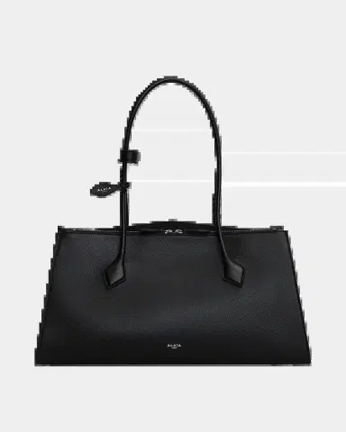 Alaïa Le Teckel Tote Bag in Grained Leather | Thumbnail 2 Alaïa Le Teckel Tote Bag in Grained Leather | Thumbnail 2
