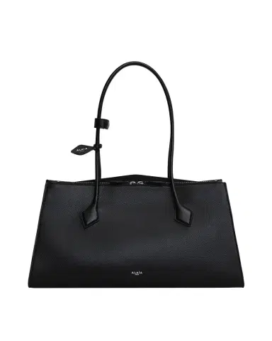 Alaïa Le Teckel Tote Bag in Grained Leather | Thumbnail 1 Alaïa Le Teckel Tote Bag in Grained Leather | Thumbnail 1