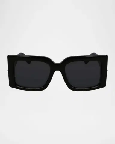 Ferragamo Prisma Modified Acetate Rectangle Sunglasses | Thumbnail 3 Ferragamo Prisma Modified Acetate Rectangle Sunglasses | Thumbnail 3