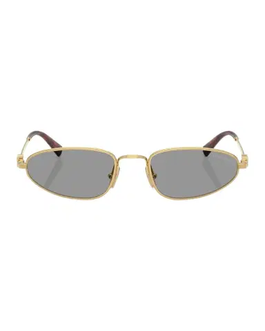 Miu Miu Logo Metal Oval Sunglasses | Thumbnail 1