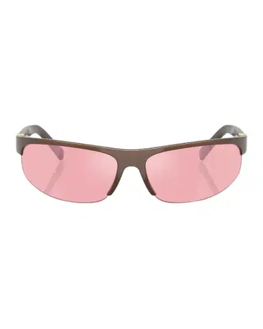 Miu Miu A02S Semi-Rimless Oval Plastic Sunglasses | Thumbnail 1 Miu Miu A02S Semi-Rimless Oval Plastic Sunglasses | Thumbnail 1