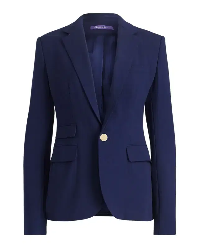 Ralph Lauren Collection Parker Wool Crepe Jacket