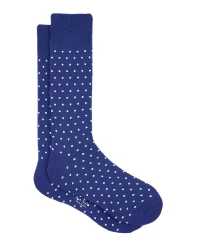 Paul Smith Men's Jeremy Polka Dot Crew Socks | Thumbnail 1
