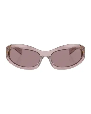 Miu Miu 14ZSF Logo Oval Acetate Sunglasses | Thumbnail 1 Miu Miu 14ZSF Logo Oval Acetate Sunglasses | Thumbnail 1