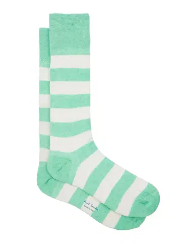 Paul Smith Men's Barry Thick Stripe Crew Socks | Thumbnail 1