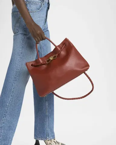 Bottega Veneta Medium Andiamo Leather Shoulder Bag | Thumbnail 2