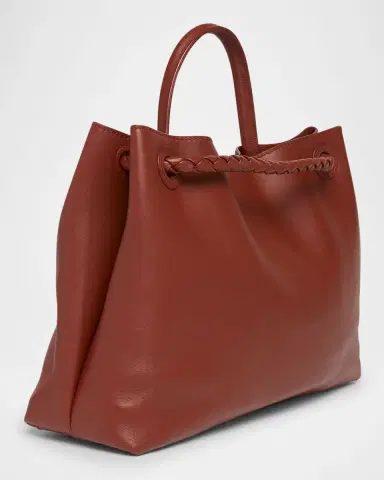 Bottega Veneta Medium Andiamo Leather Shoulder Bag | Thumbnail 3