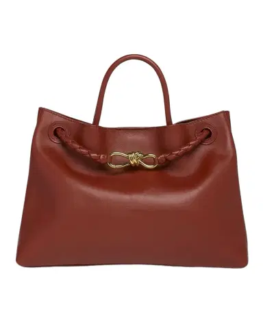 Bottega Veneta Medium Andiamo Leather Shoulder Bag | Thumbnail 1
