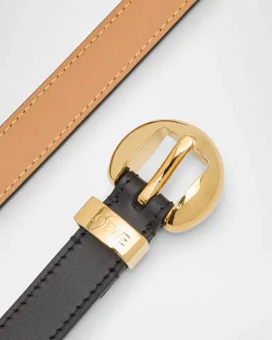 LOEWE Pebble Leather Skinny Belt | Thumbnail 3