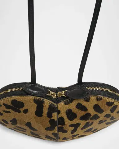 ALAÏA Le Coeur Crossbody Bag in Leopard Calf Hair | Thumbnail 6 ALAÏA Le Coeur Crossbody Bag in Leopard Calf Hair | Thumbnail 6
