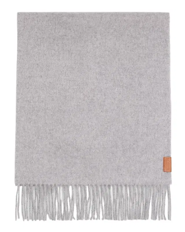 Fringed Cashmere Scarf