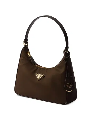 Prada Women's Re-Edition 2005 Re-Nylon and Saffiano Mini Shoulder Bag | Thumbnail 2 Prada Women's Re-Edition 2005 Re-Nylon and Saffiano Mini Shoulder Bag | Thumbnail 2