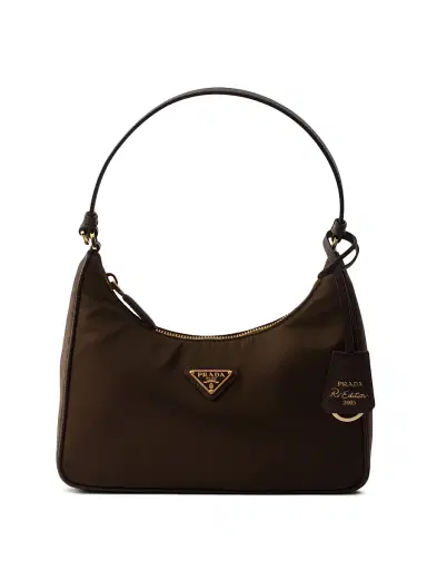 Prada Women's Re-Edition 2005 Re-Nylon and Saffiano Mini Shoulder Bag | Thumbnail 1 Prada Women's Re-Edition 2005 Re-Nylon and Saffiano Mini Shoulder Bag | Thumbnail 1